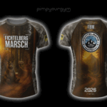 T-Shirt Fichtelbergmarsch 2026 "Wolpertinger" (kurzarm)