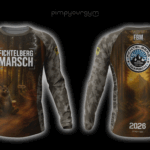 T-Shirt Fichtelbergmarsch 2026 Wolpertinger (langarm)